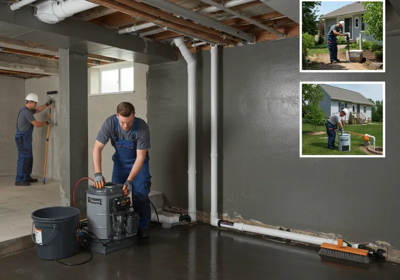 Basement Waterproofing and Flood Prevention process in Lamar County, AL